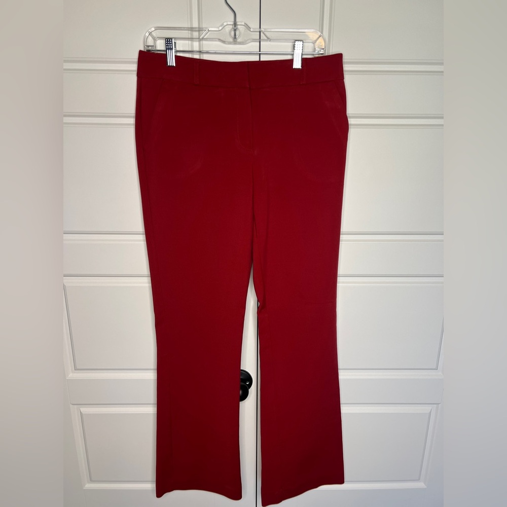 New York & Company Vibrant Red Women's Trousers